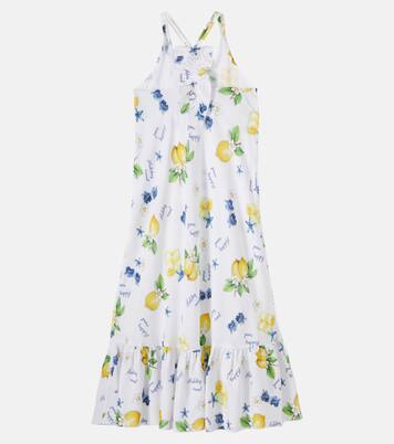 Printed cotton dress | Monnalisa