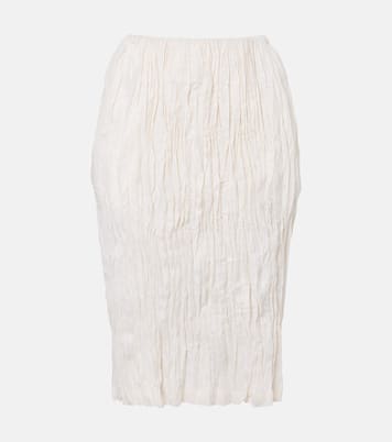 Linen pencil skirt | Toteme