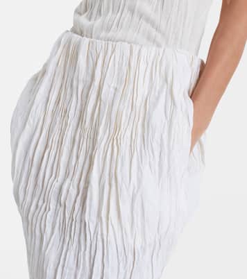 Linen pencil skirt | Toteme