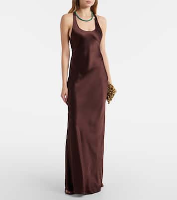 Robe Juanita aus Satin | Staud