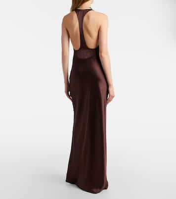 Robe Juanita aus Satin | Staud