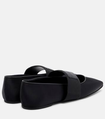 Sliced Square satin ballet flats | Givenchy