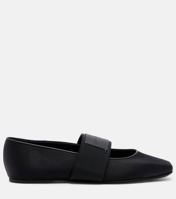 Sliced Square satin ballet flats | Givenchy