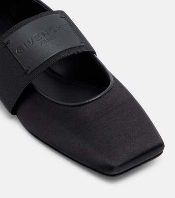 Sliced Square satin ballet flats | Givenchy
