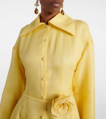 Robe Josephine aus Seide | Leo Lin