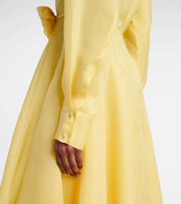 Robe Josephine aus Seide | Leo Lin