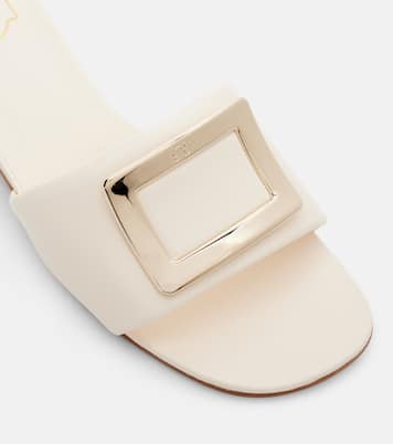 Leather slides | Roger Vivier