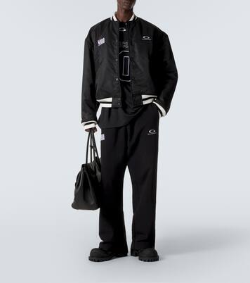 x NBA – Veste bomber en satin à logo | Balenciaga