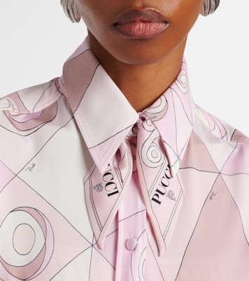 Tuch Iride and Rombi aus Seiden-Twill | Pucci