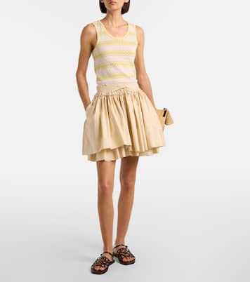 Mini-jupe Paula's Ibiza en coton | Loewe