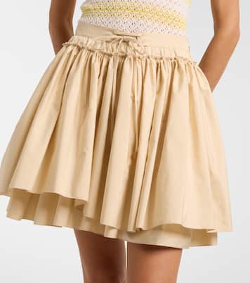 Mini-jupe Paula's Ibiza en coton | Loewe