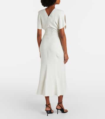 Abito midi Bela in cady | Victoria Beckham