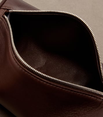 '90s leather top-handle bag | The Row