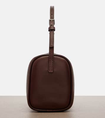 '90s leather top-handle bag | The Row