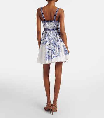 Vestido corto de algodón floral | Farm Rio