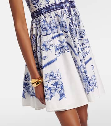 Vestido corto de algodón floral | Farm Rio