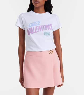 Chez Valentino cotton jersey T-shirt | Valentino