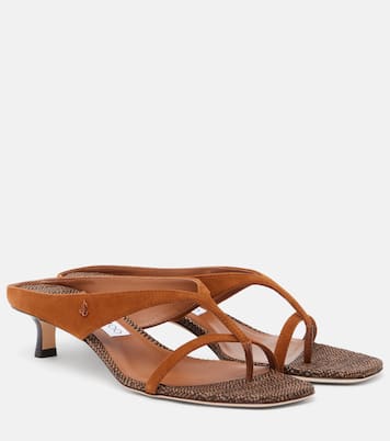 Emeri 스웨이드 텅 샌들 | Jimmy Choo