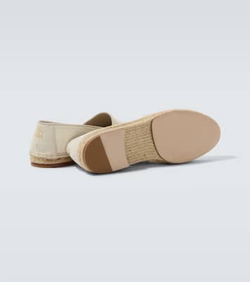Espadrilles mit Veloursleder | Brunello Cucinelli