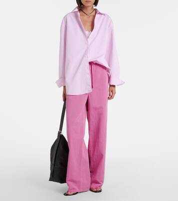 Aurora cotton and linen wide-leg pants | Citizens of Humanity
