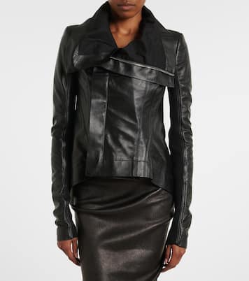 Naska leather biker jacket | Rick Owens