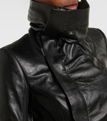 Naska leather biker jacket | Rick Owens