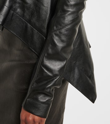 Naska leather biker jacket | Rick Owens