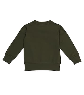 Logo cotton jersey sweatshirt | Moncler Enfant