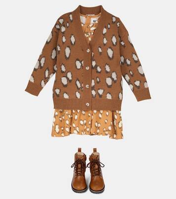 Gina jacquard knit cardigan | Molo