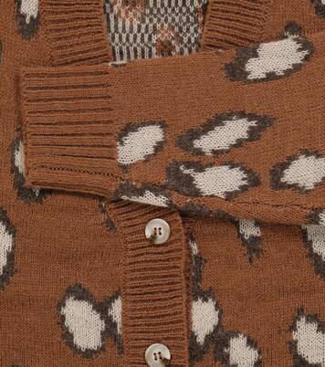 Gina jacquard knit cardigan | Molo