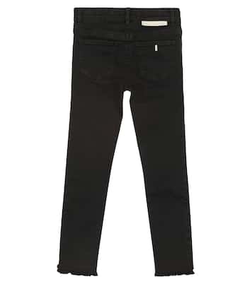 High-rise stretch-cotton jeans | Stella McCartney Kids
