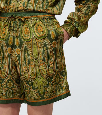 Tapestry printed Bermuda shorts | Amiri