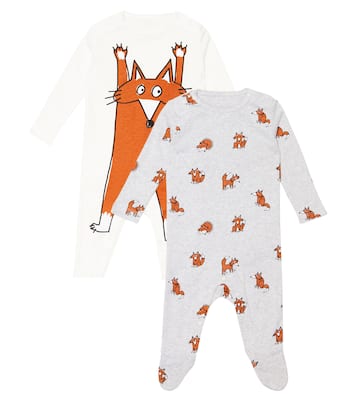 Bebé - set de 2 monos de algodón | Stella McCartney Kids