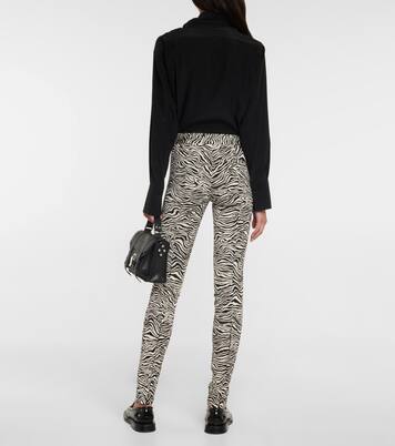 Skinny-Hose aus Jacquard | Proenza Schouler