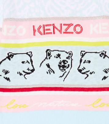 Nova jacquard cotton-blend sweatshirt | Kenzo Kids