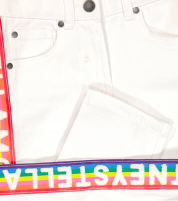 Gorra en sarga de algodón con logo | Stella McCartney Kids