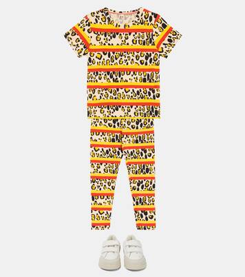 Printed cotton-blend top | Mini Rodini