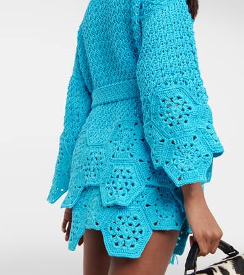 Cardigan Blooming Flowers aus Baumwolle | Alanui