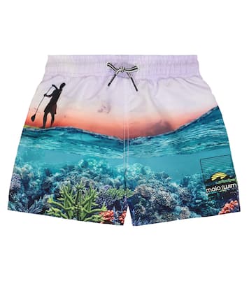 Niko printed swim shorts | Molo