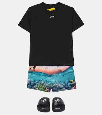 Niko printed swim shorts | Molo