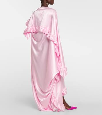 Midikleid aus Satin | Acne Studios