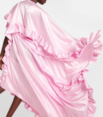Midikleid aus Satin | Acne Studios