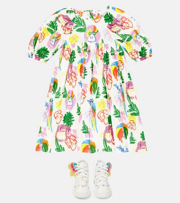 Printed cotton dress | Stella McCartney Kids