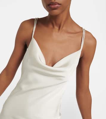 Bridal Grace satin slip dress | Rotate