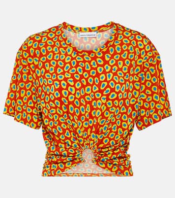 Bedrucktes Top Second Skin | Rabanne