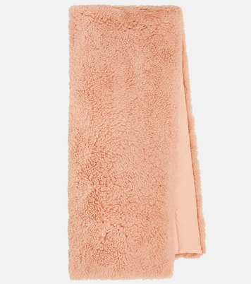 Padded shearling scarf | Yves Salomon