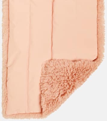 Padded shearling scarf | Yves Salomon