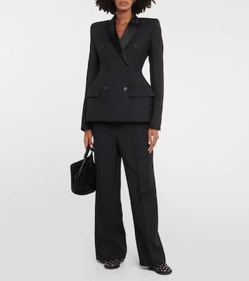 Ballerinas Marcy aus Mesh mit Kristallen | Khaite