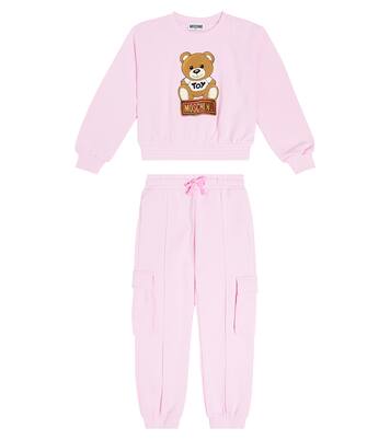 Cotton-blend tracksuit | Moschino Kids