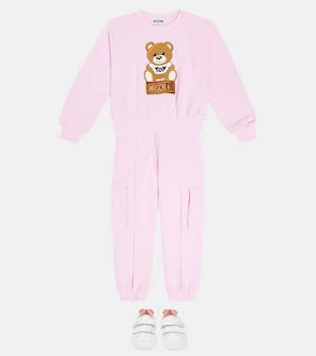 Cotton-blend tracksuit | Moschino Kids
